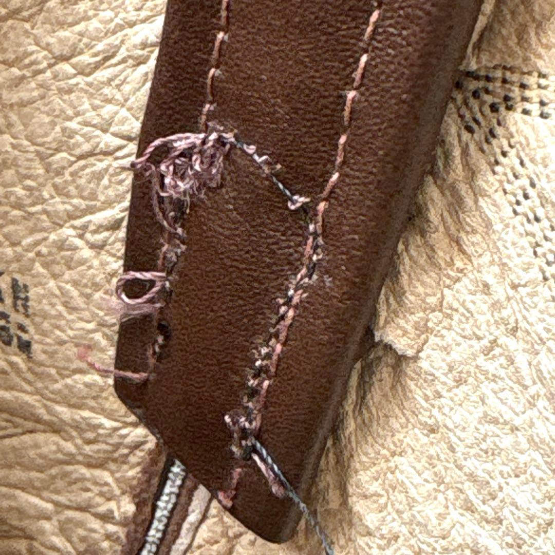 美品☆Tony Lama ウエスタンブーツ　トライバル　ステッチ 25.5cm