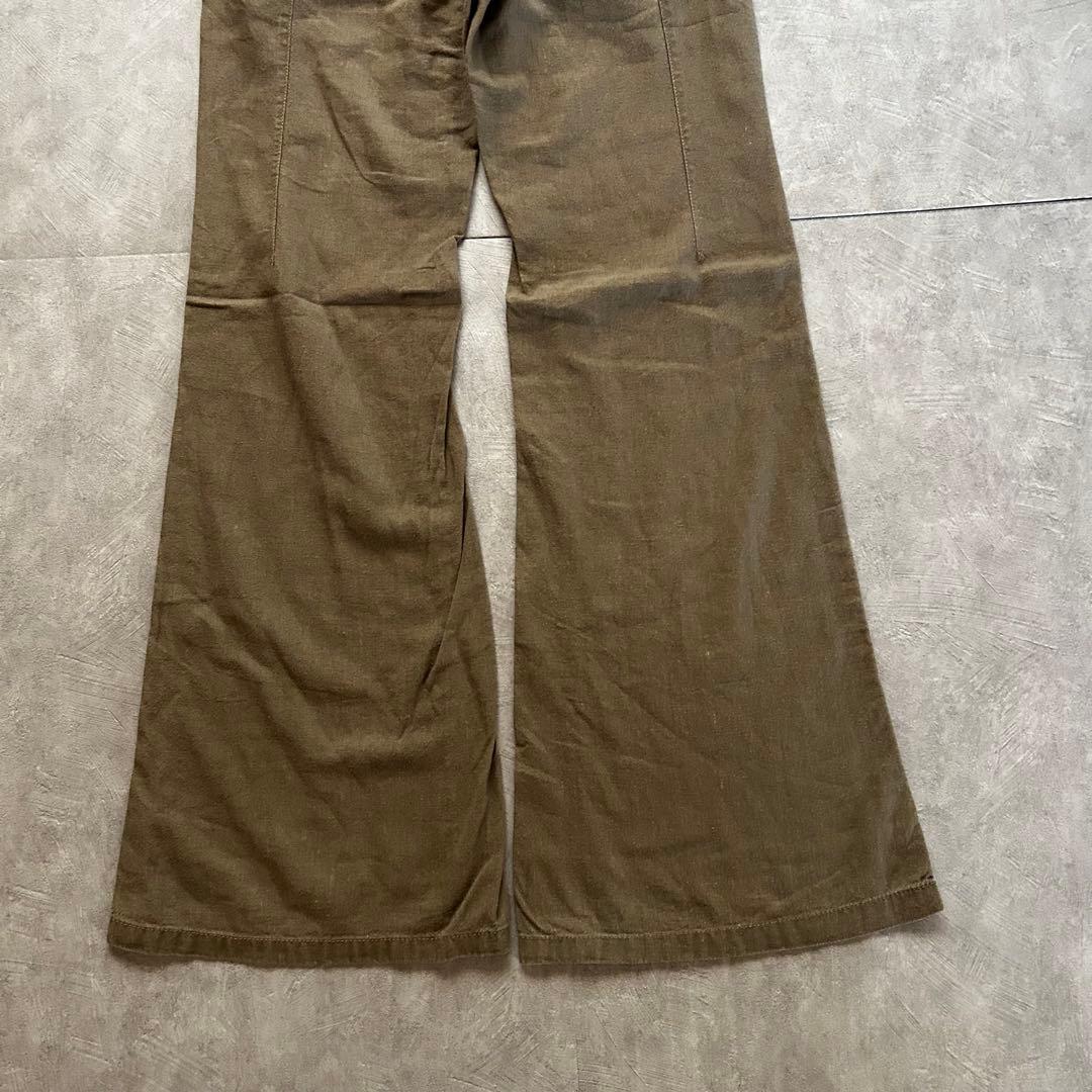 パンツ archive grunge flare pants y2k beige
