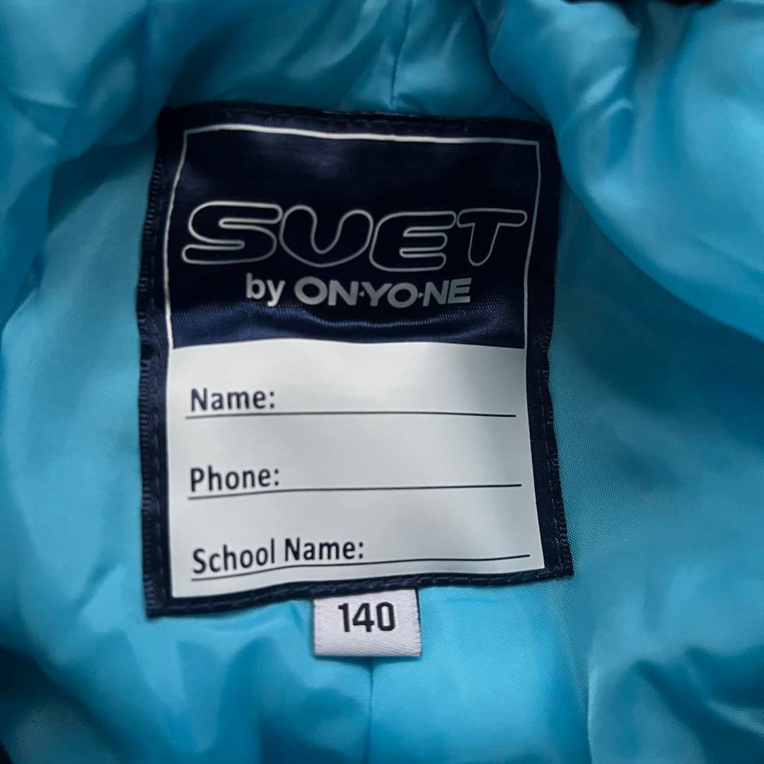 【ONYONE】オンヨネ　140　スキーウェア　セットアップ 上下 スノボ 赤黒