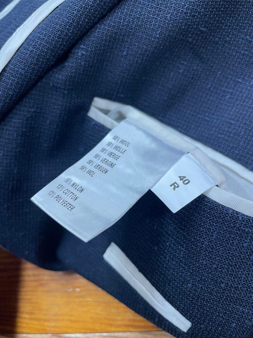 真*尚様 美品E.TAUTZ イートウツ Jacket ネップ 1B テーラード