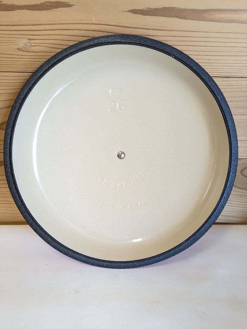 【未使用】ル・クルーゼ　Le Creuset　オレンジ　キャセロール　26cm