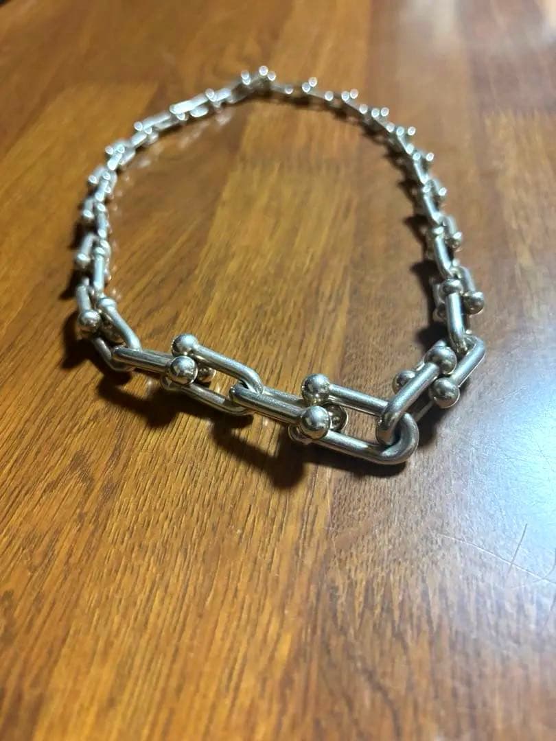 ティファニー ハードウェア グラジュエイテッド リンク ネックレス