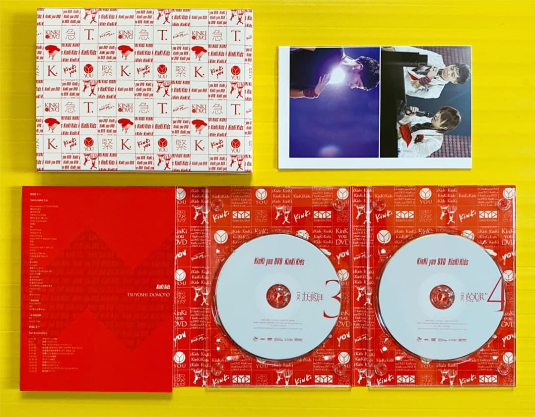 KinKi Kids/KinKi you DVD〈初回生産限定盤・4枚組〉美品