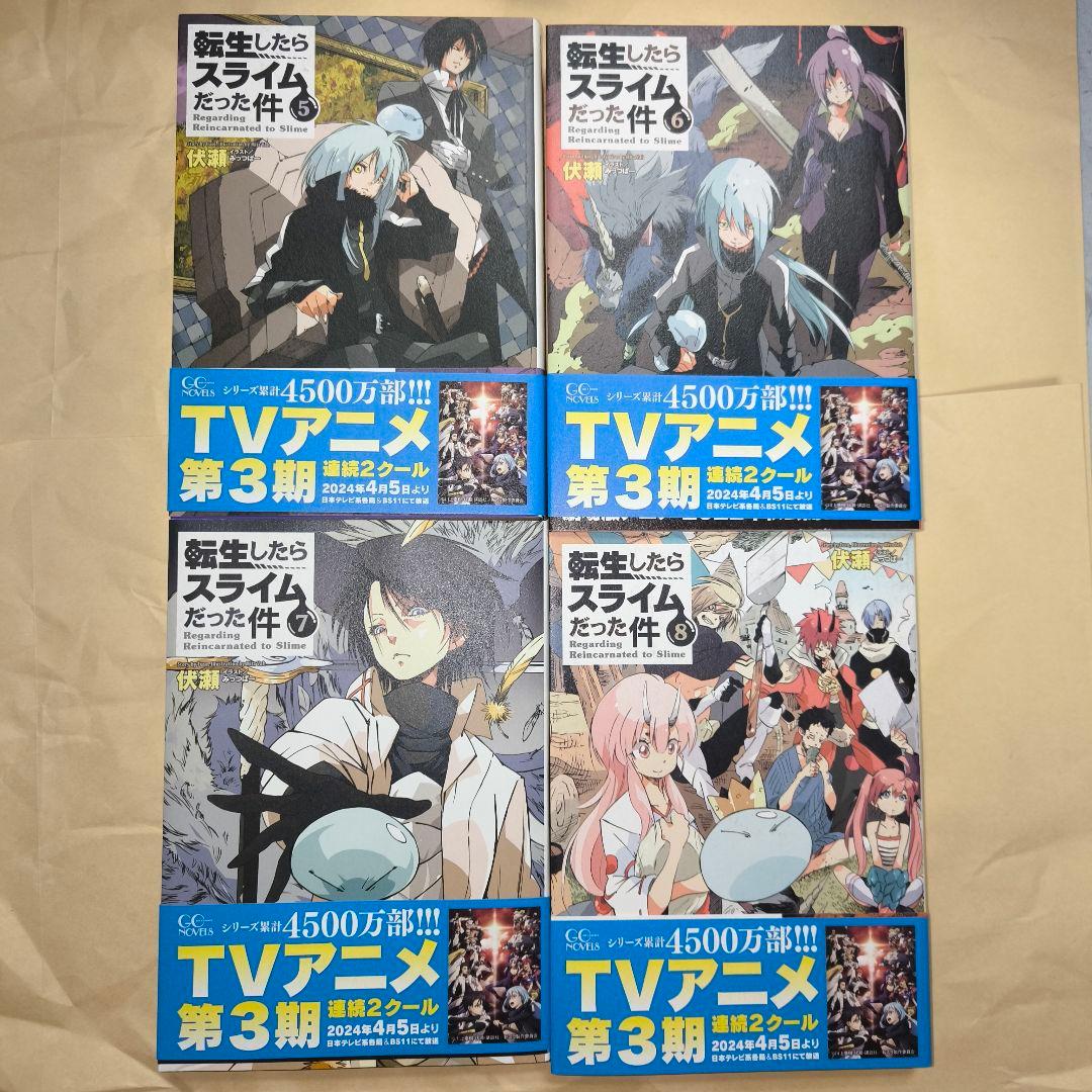 【未読品】転生したらスライムだった件 23冊セット