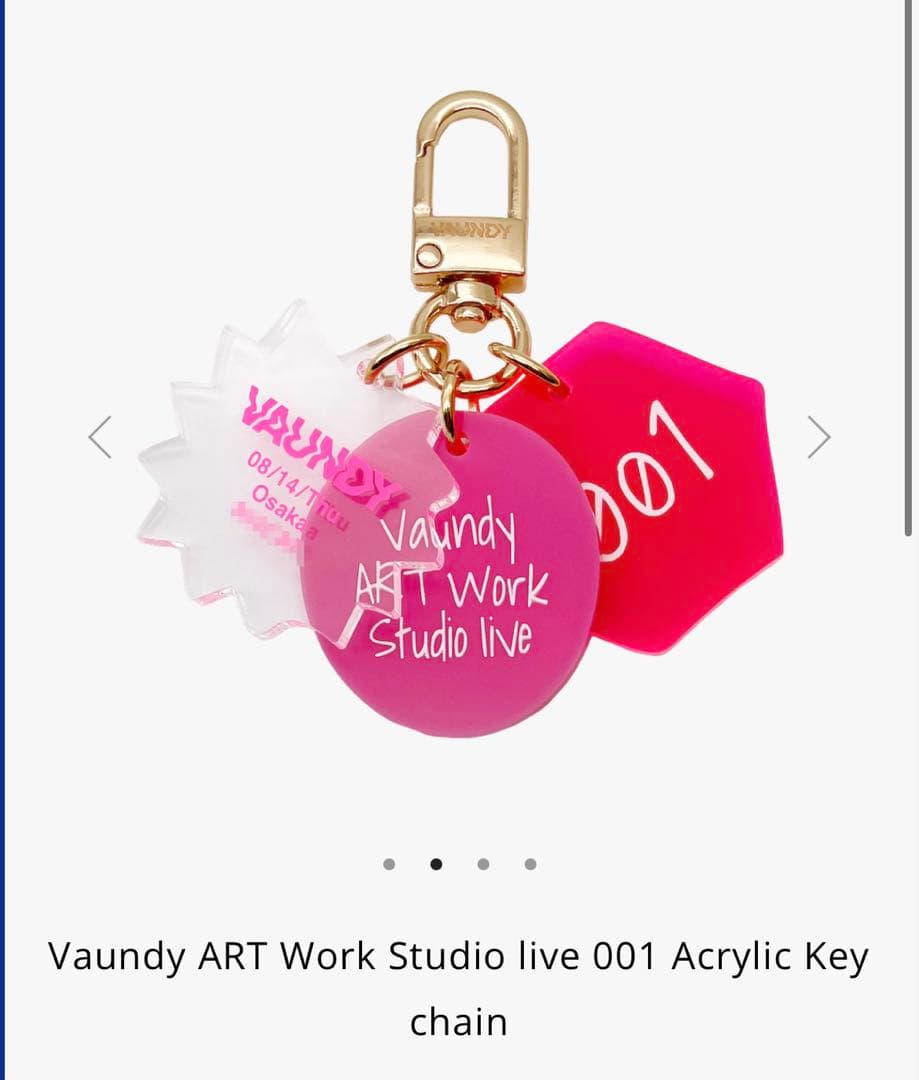 m*i様 Vaundy VAWS ライブハウス 大阪 グッズ