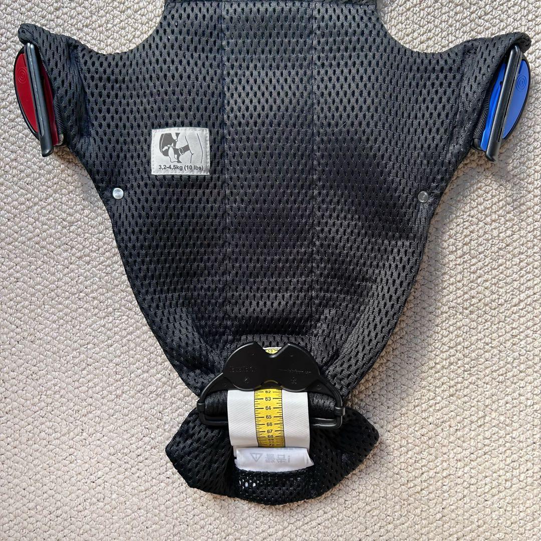 【美品】BABYBJÖRN ベビーキャリア MINI Air ブラック　メッシュ