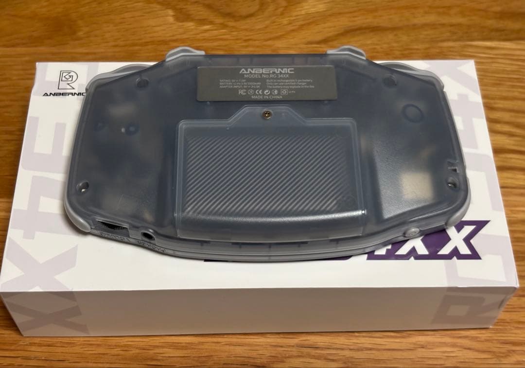 【ほぼ未使用】ANBERNIC RG34XX グレイシャーブルー