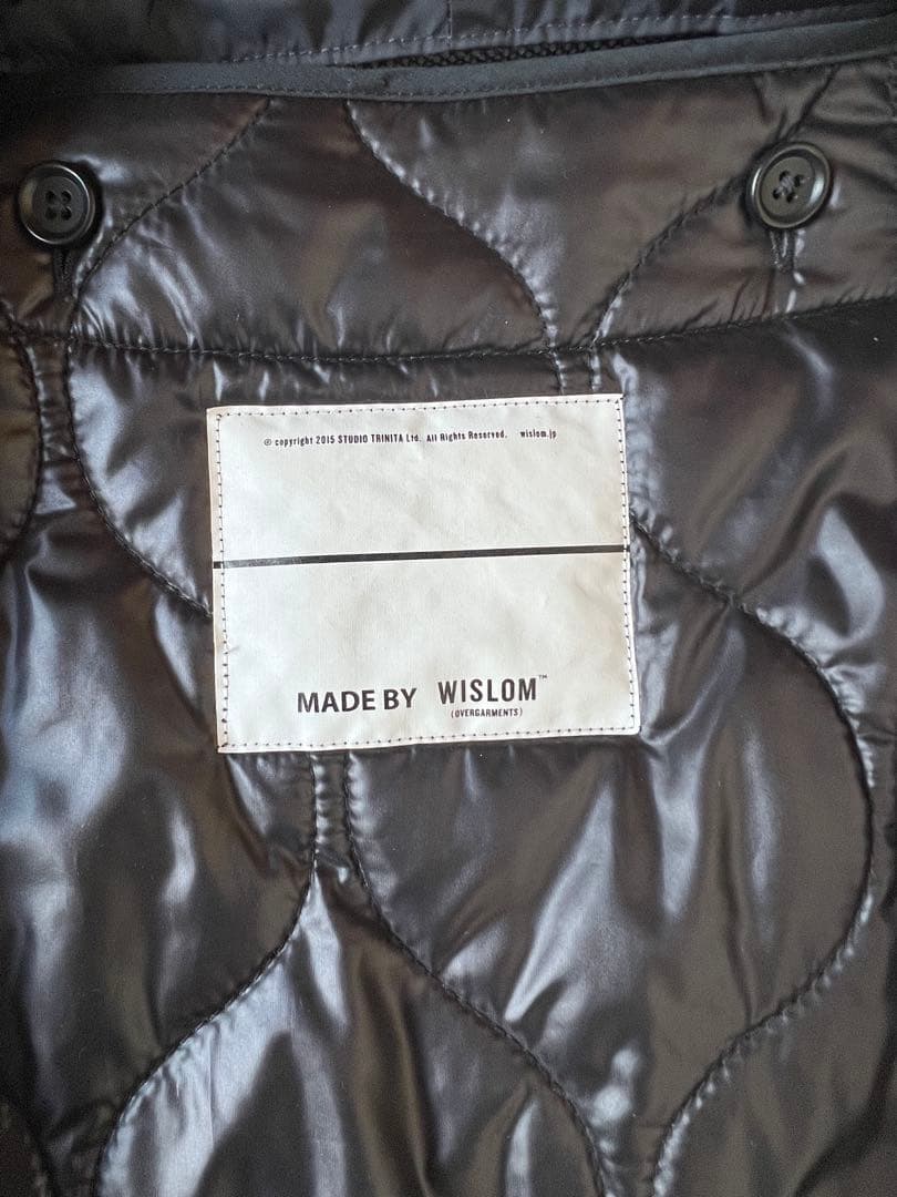 WISLOM × JOURNAL STANDARD ライナー付モッズコートL