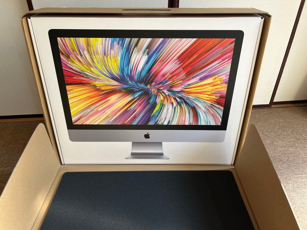 iMac Retina 5K 27インチ　メモリ：64GB／SSD：1TB