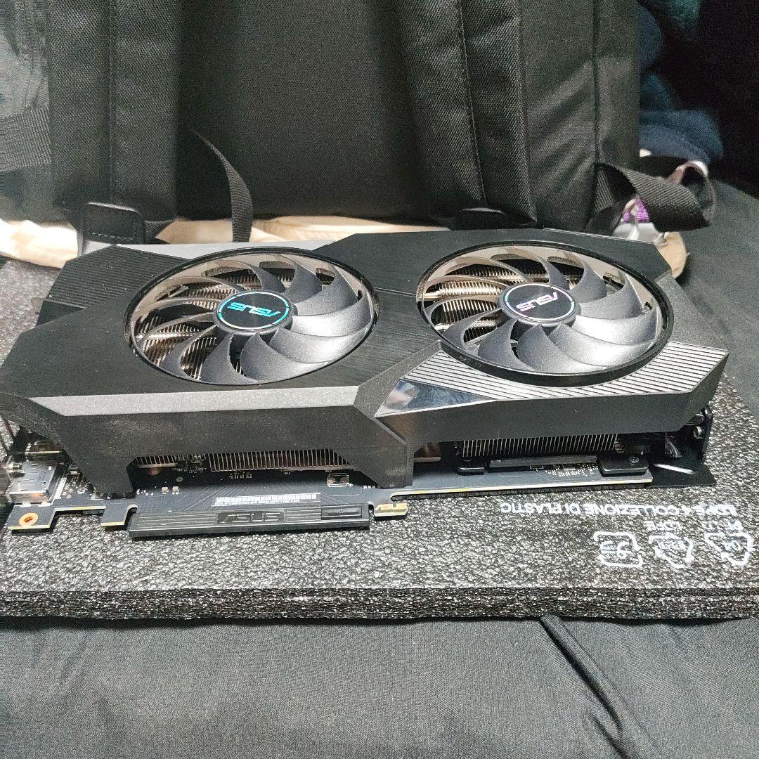 ASUS DUAL-RTX3060TI-O8G-V2　（箱、保証書無し）