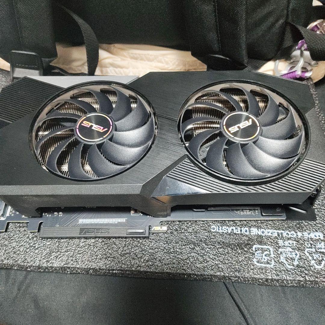 ASUS DUAL-RTX3060TI-O8G-V2　（箱、保証書無し）