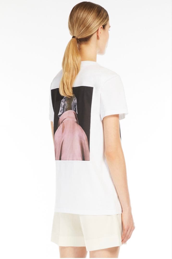 【新品未使用タグ付‼️】最終値下げMAX MARA 大人気コットン 犬　Tシャツ