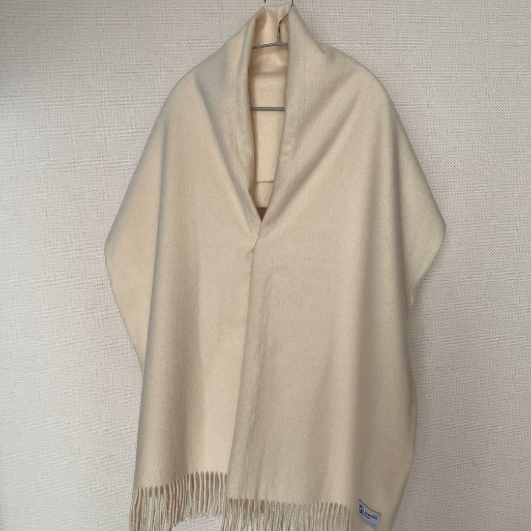 Johnstons OF ELGIN英国製 カシミヤ100大判ストール