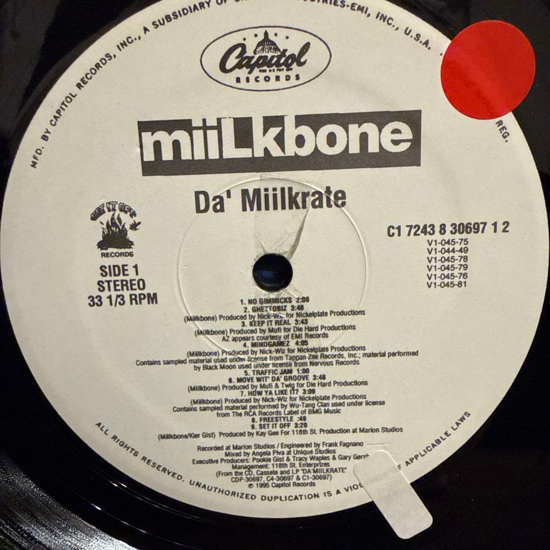 Miilkbone Da' Miilkrate LP レコード　USオリジナル