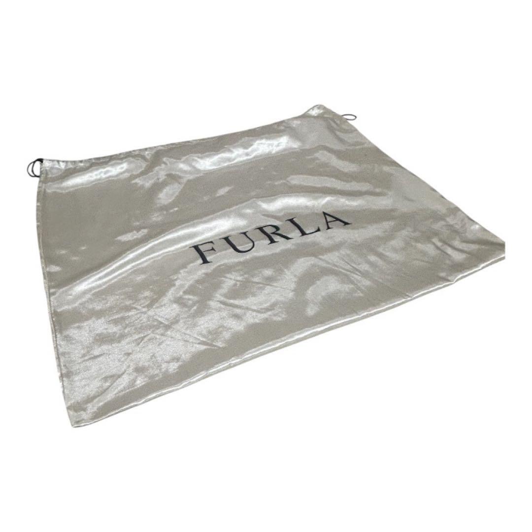 【美品】 FURLA フルラ レザーハンドバッグ　ボストンバッグ　大容量　旅行用