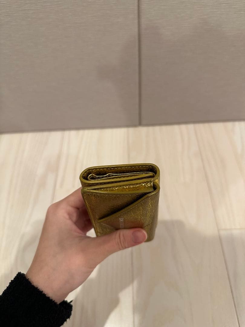 BALENCIAGA ペーパーミニウォレット
