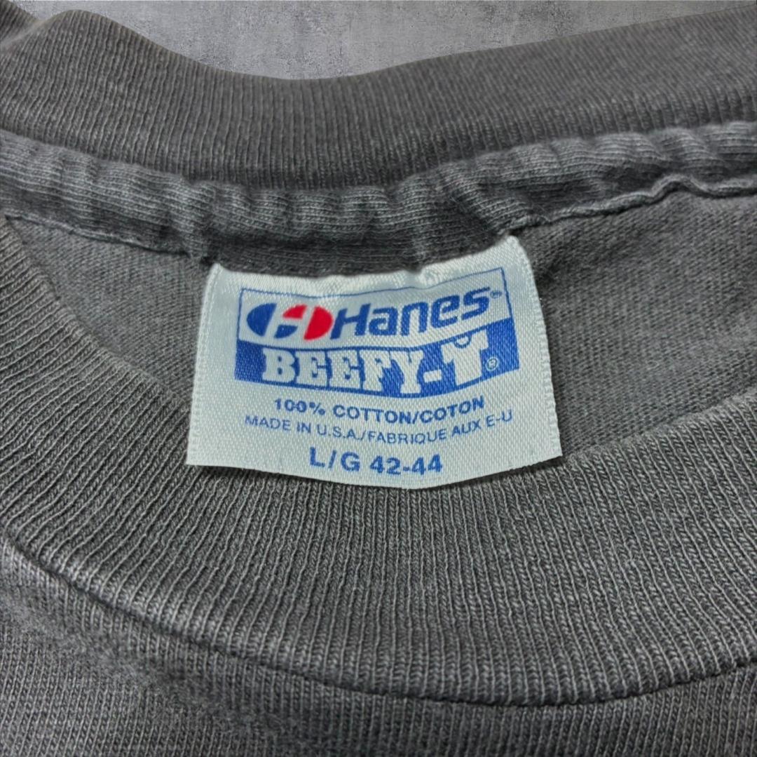 80s USA製 カエル ヴィンテージ Tシャツ アニマル 蛙 ヘインズ L 黒