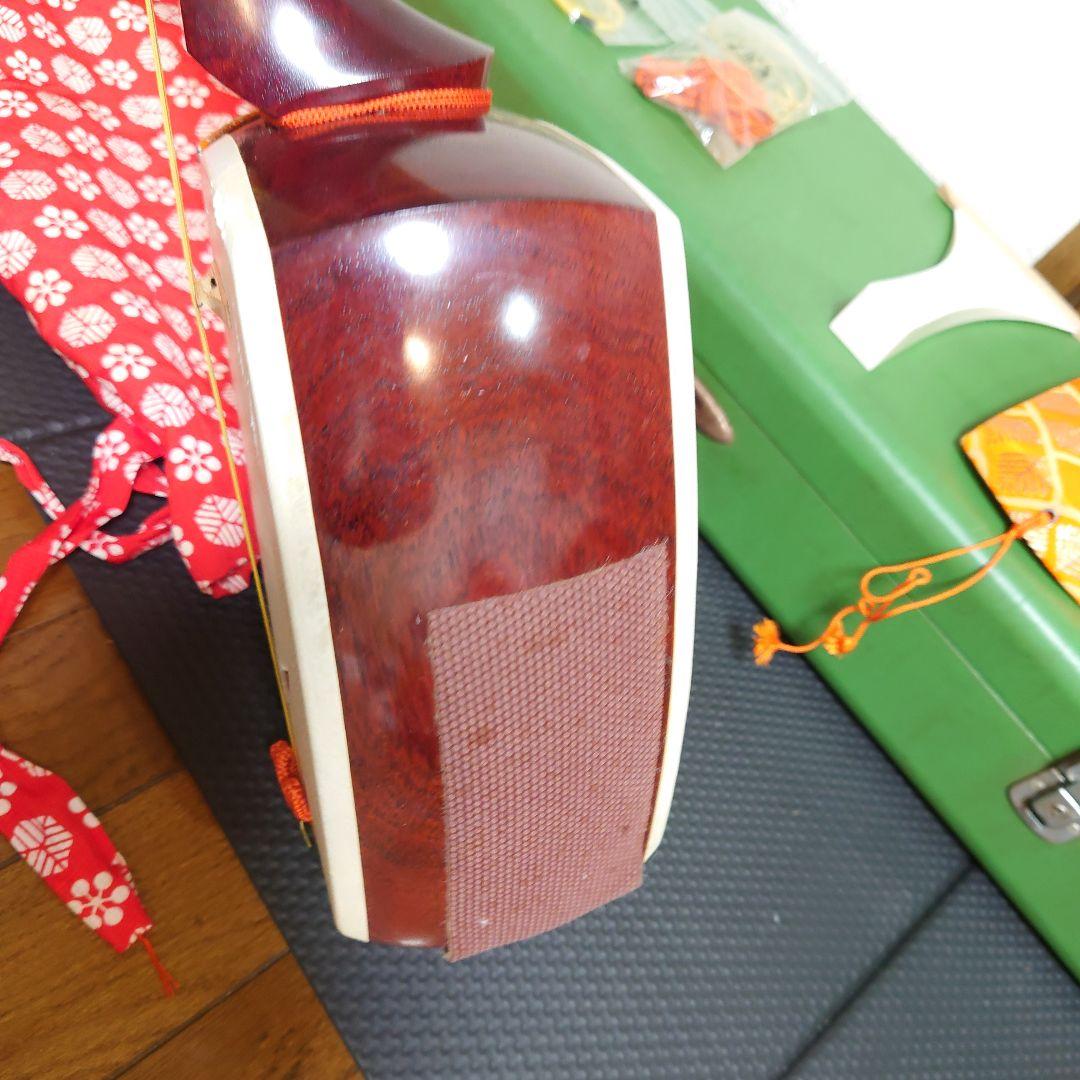 津軽三味線 　ジャンク　 皮破れ現状渡し品