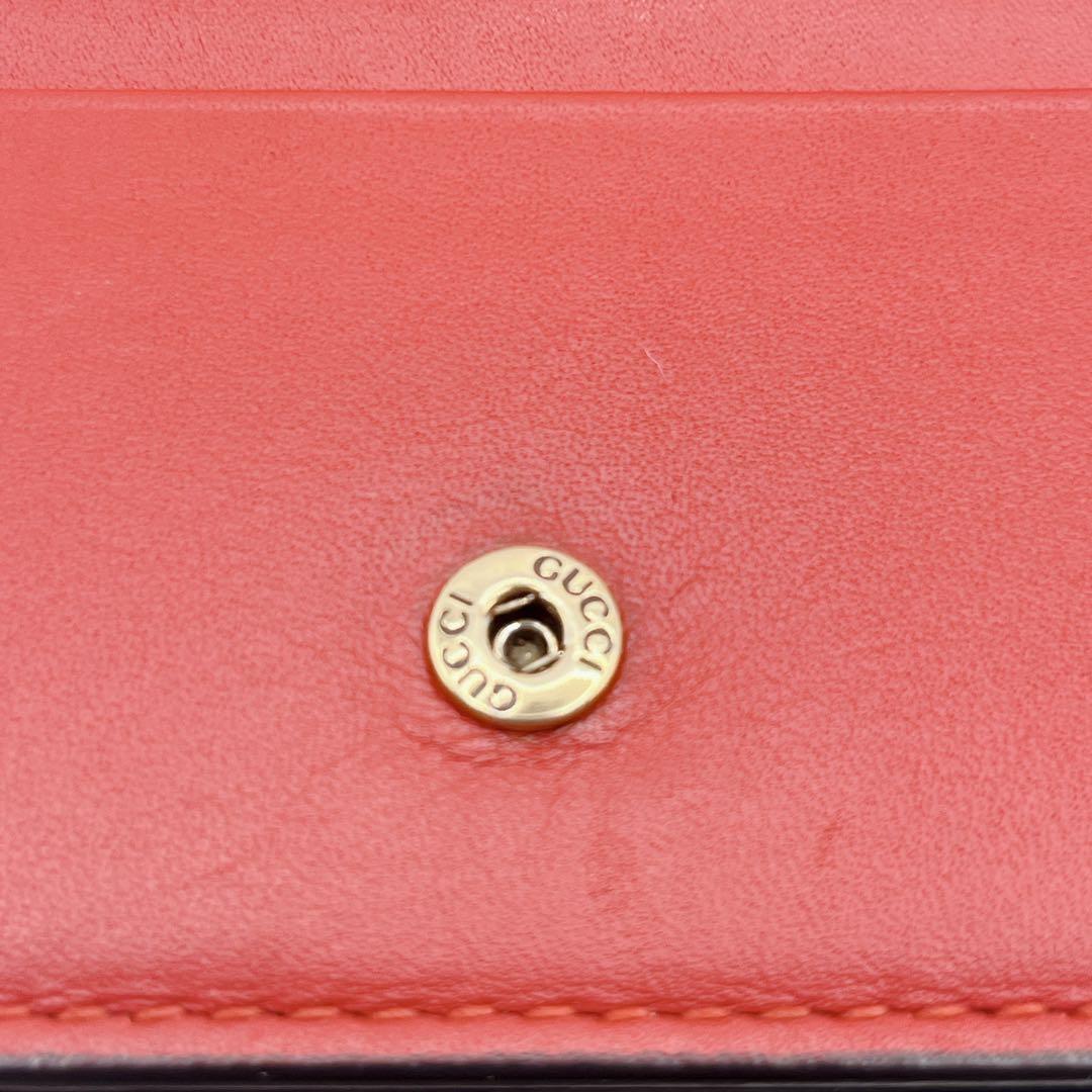 【美品】GUCCI グッチ チェリー 二つ折り財布 GGスプリーム チェリー