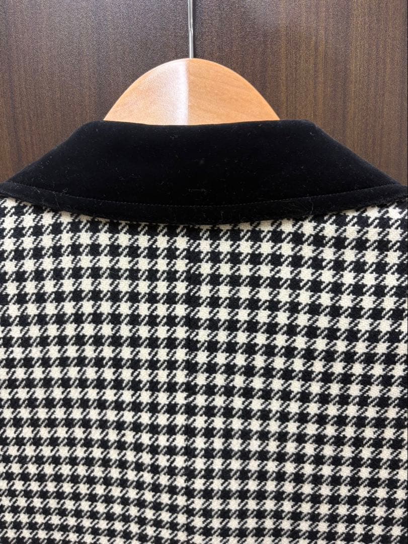 GIVENCHY GLAMOUR チェック柄ジャケット 13号　XL