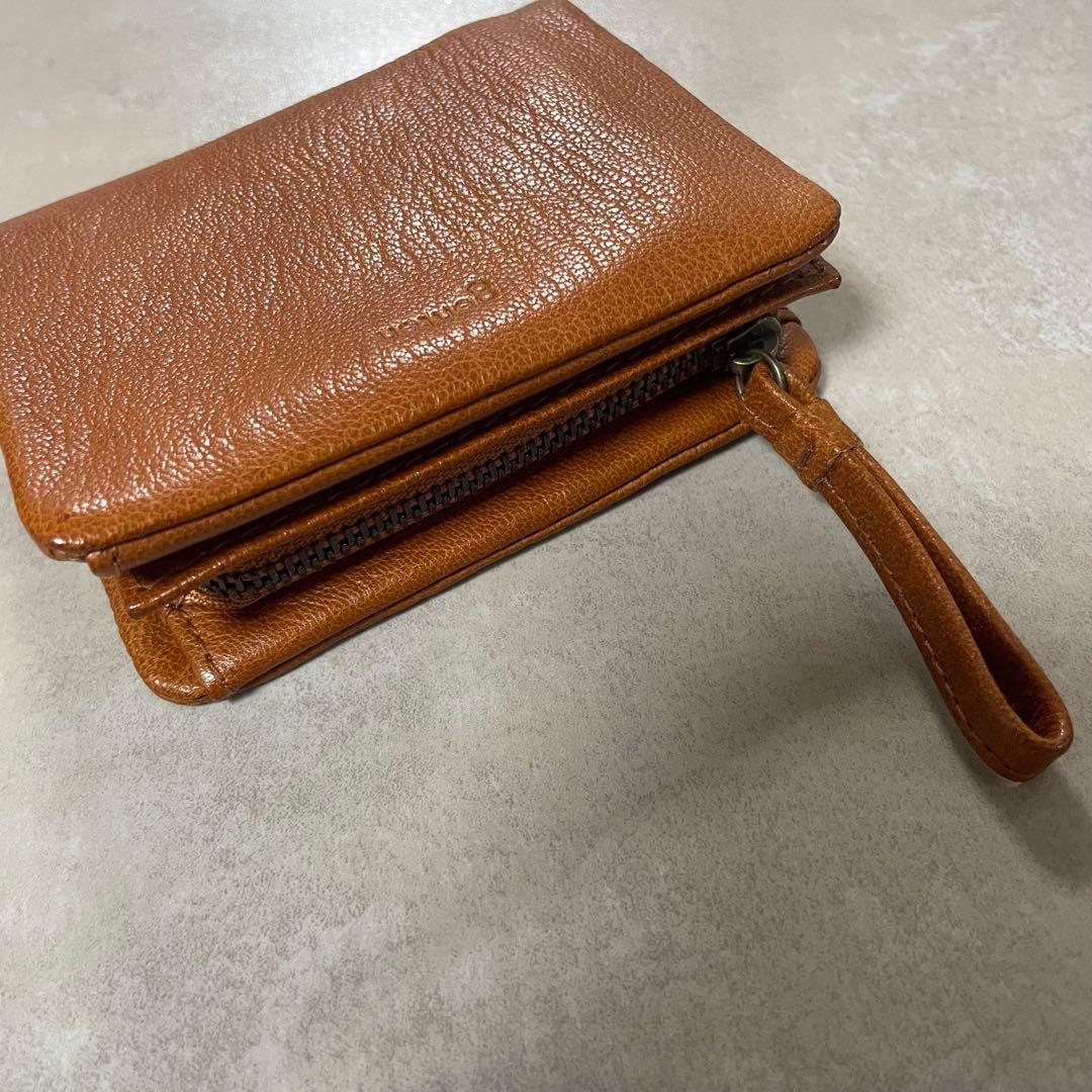 タグ有り　genten ゲンテン　ゴートベーシック 二つ折り財布　レザー