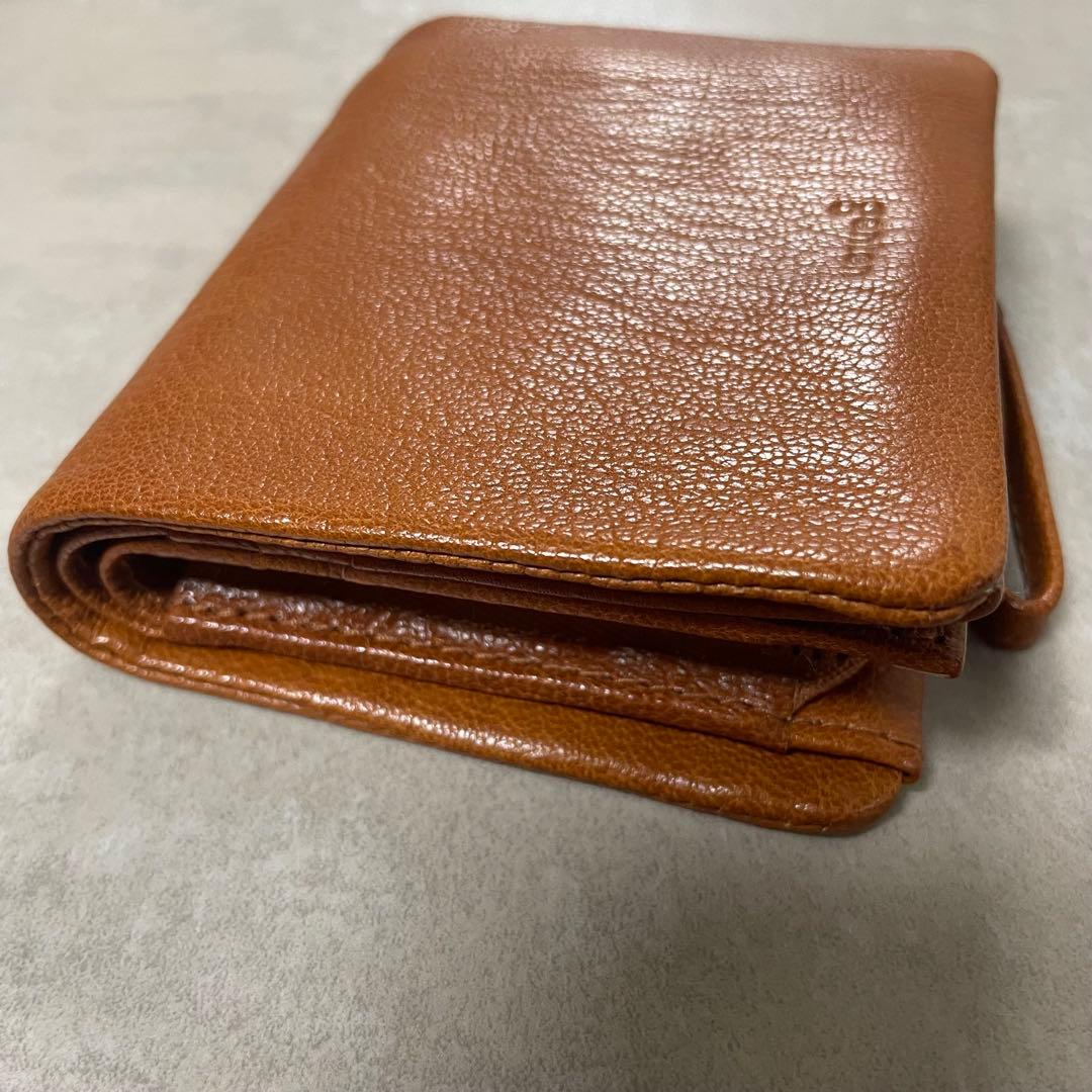 タグ有り　genten ゲンテン　ゴートベーシック 二つ折り財布　レザー