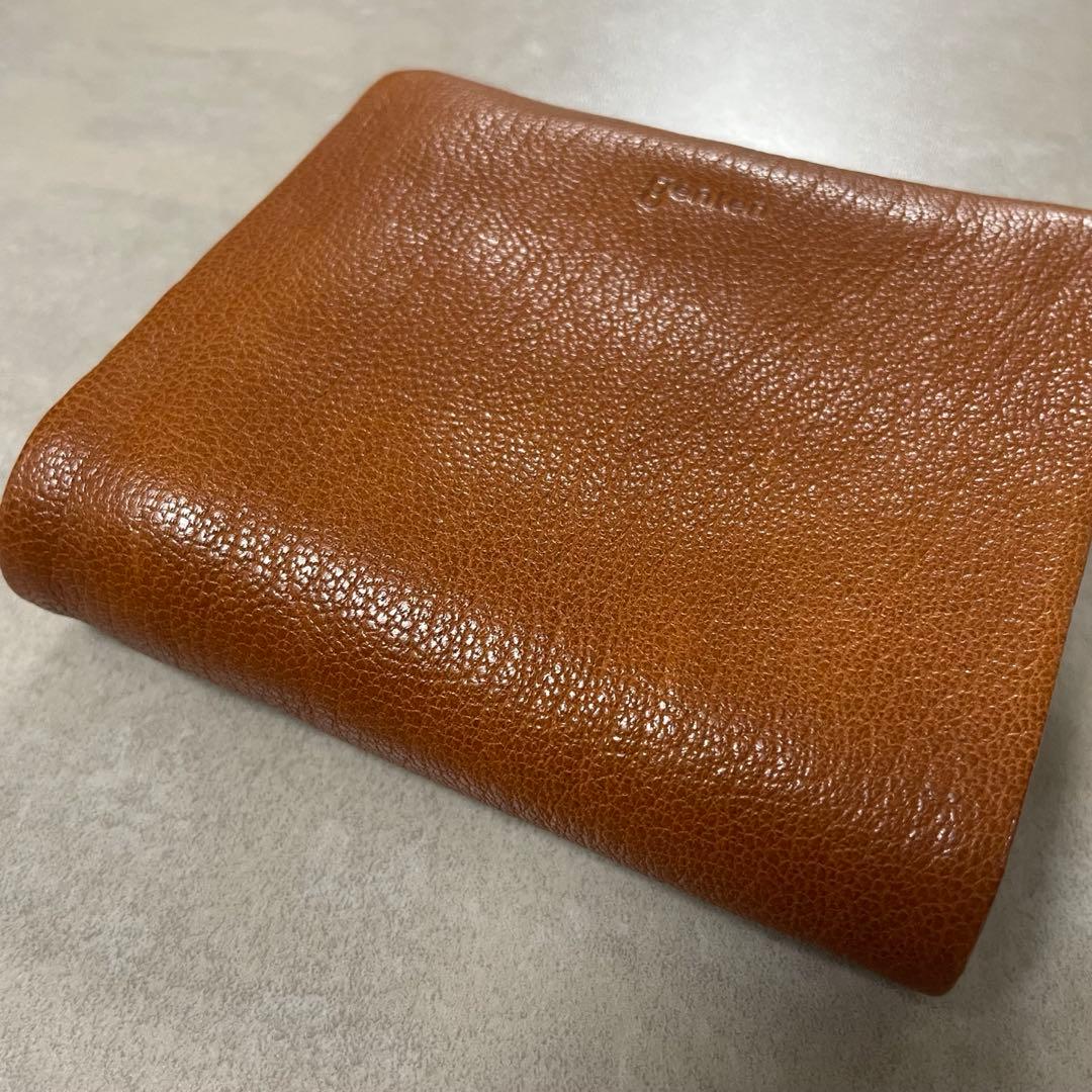 タグ有り　genten ゲンテン　ゴートベーシック 二つ折り財布　レザー