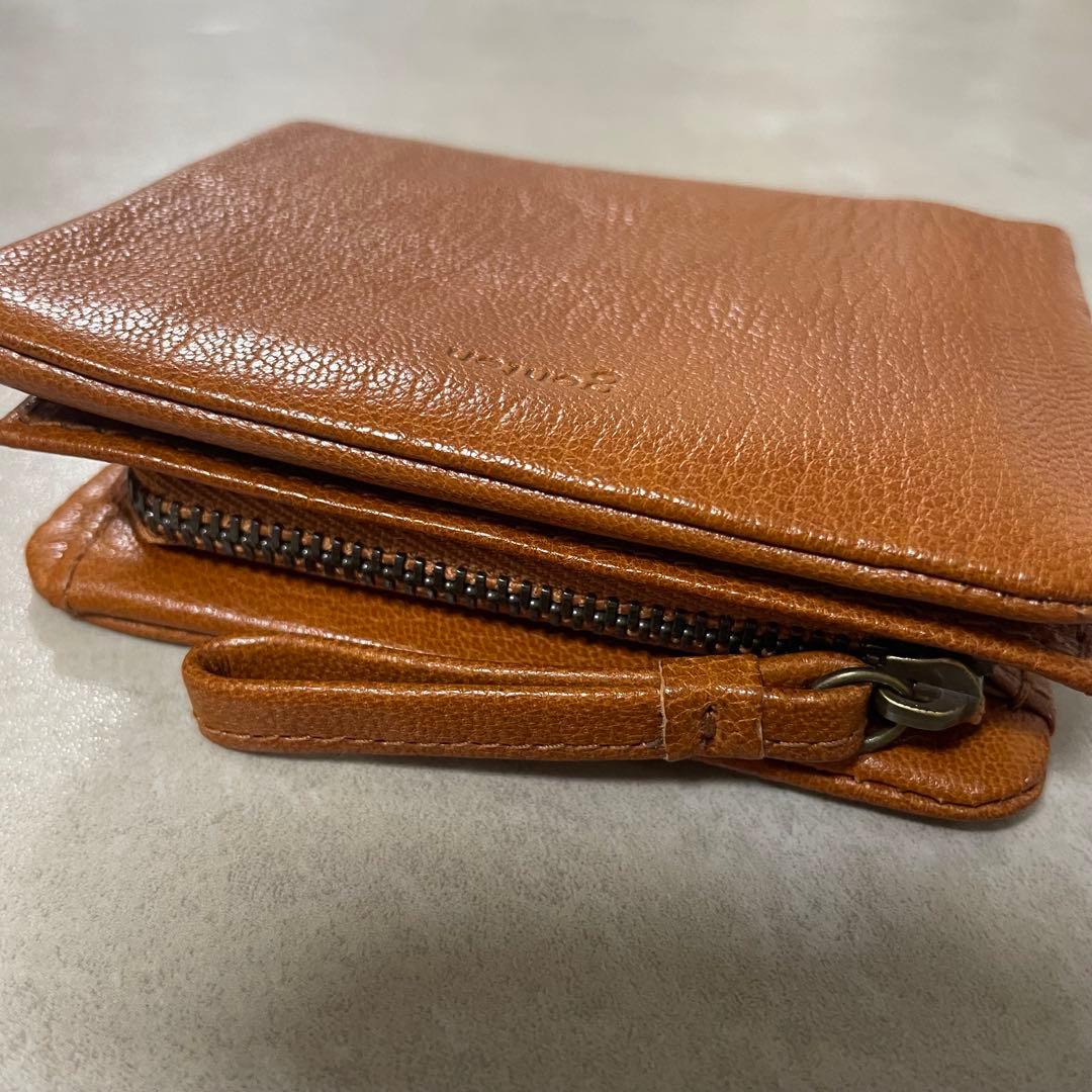 タグ有り　genten ゲンテン　ゴートベーシック 二つ折り財布　レザー