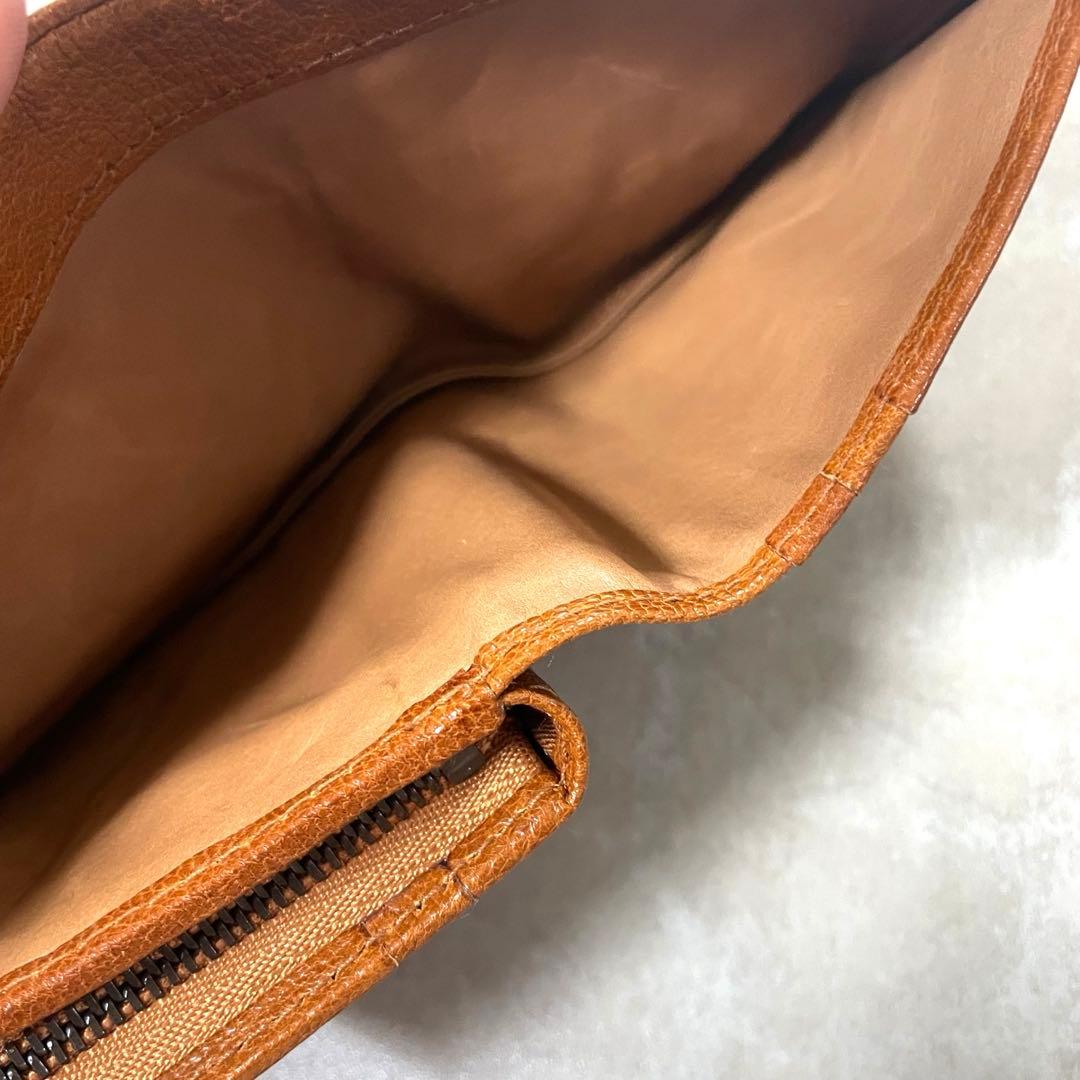 タグ有り　genten ゲンテン　ゴートベーシック 二つ折り財布　レザー