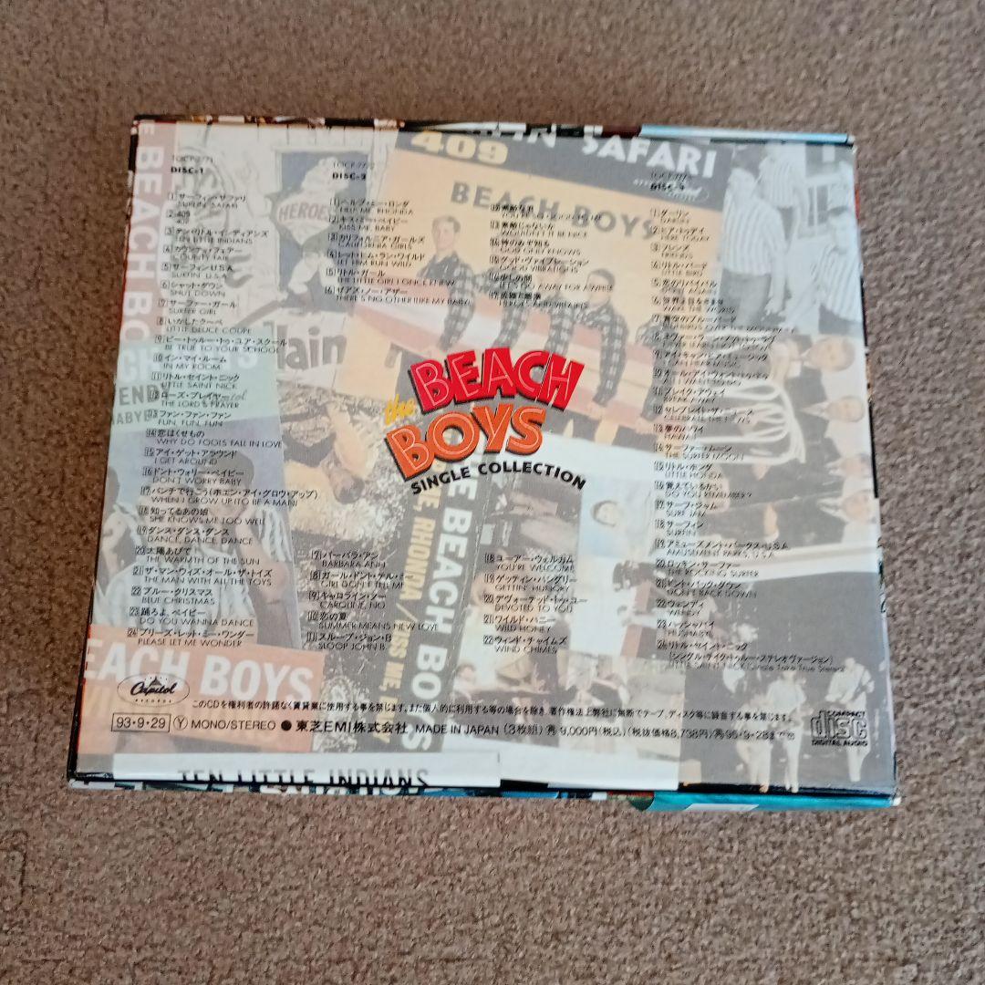 ビーチ・ボーイズ・シングル・コレクション 　帯付き　3CD　ボックス
