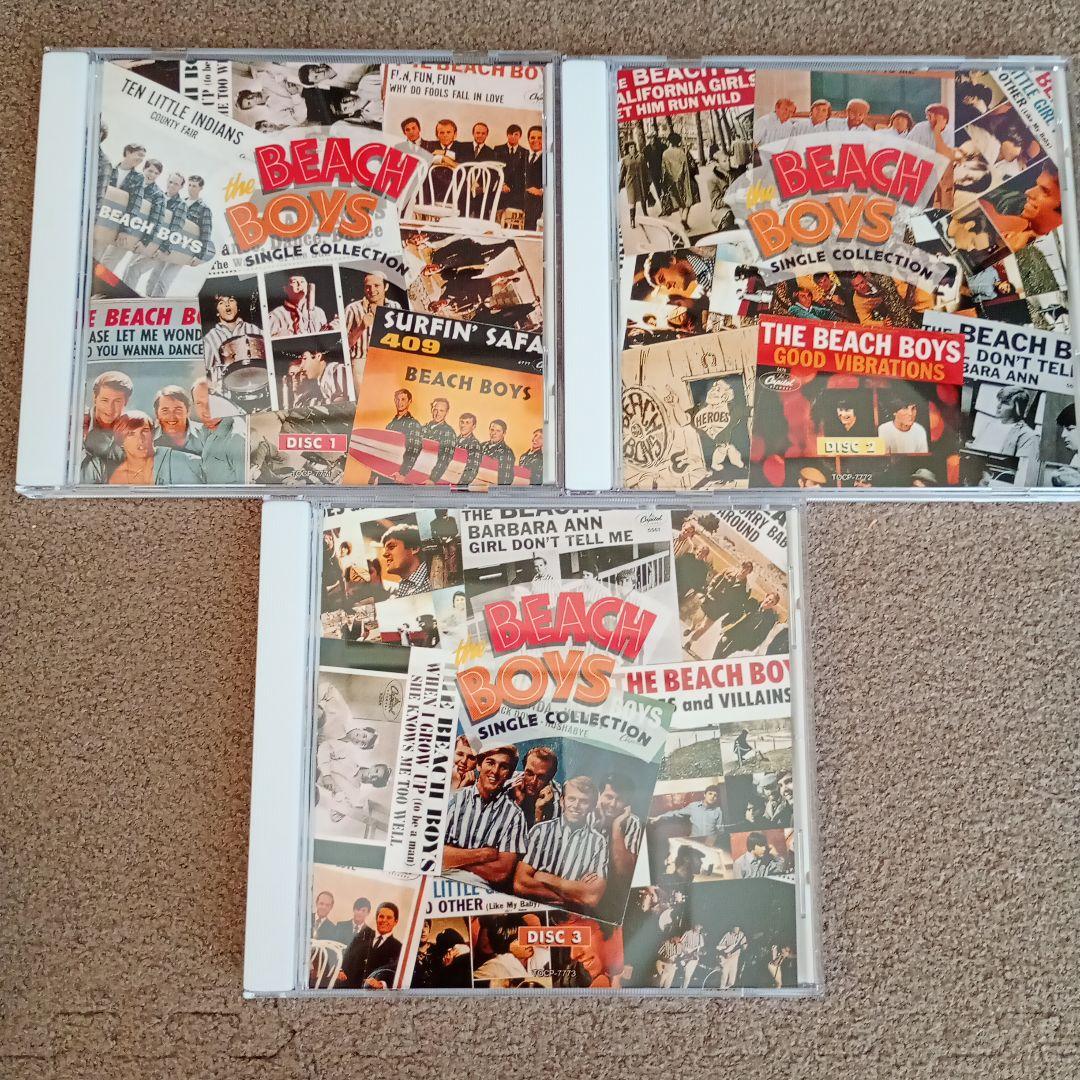 ビーチ・ボーイズ・シングル・コレクション 　帯付き　3CD　ボックス
