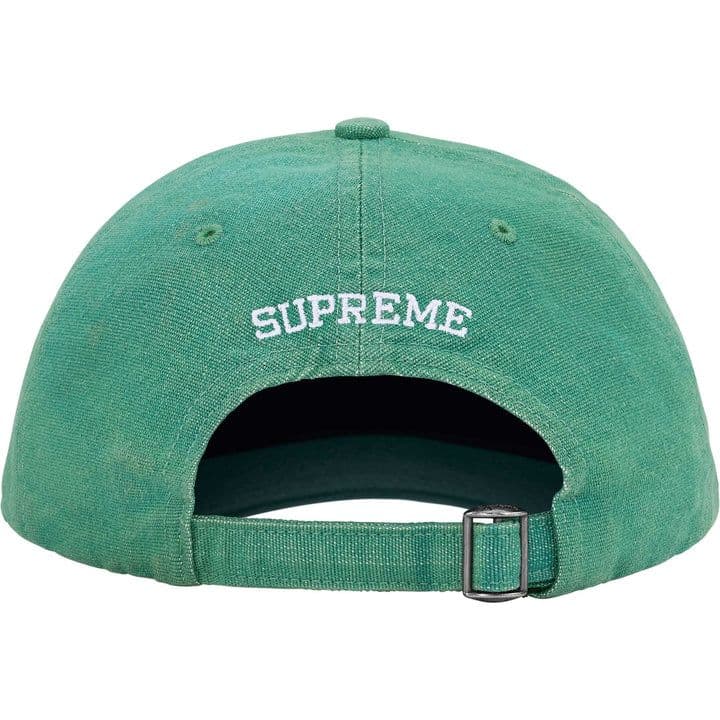 supreme Cordura Denim S Logo 6-Panel 緑