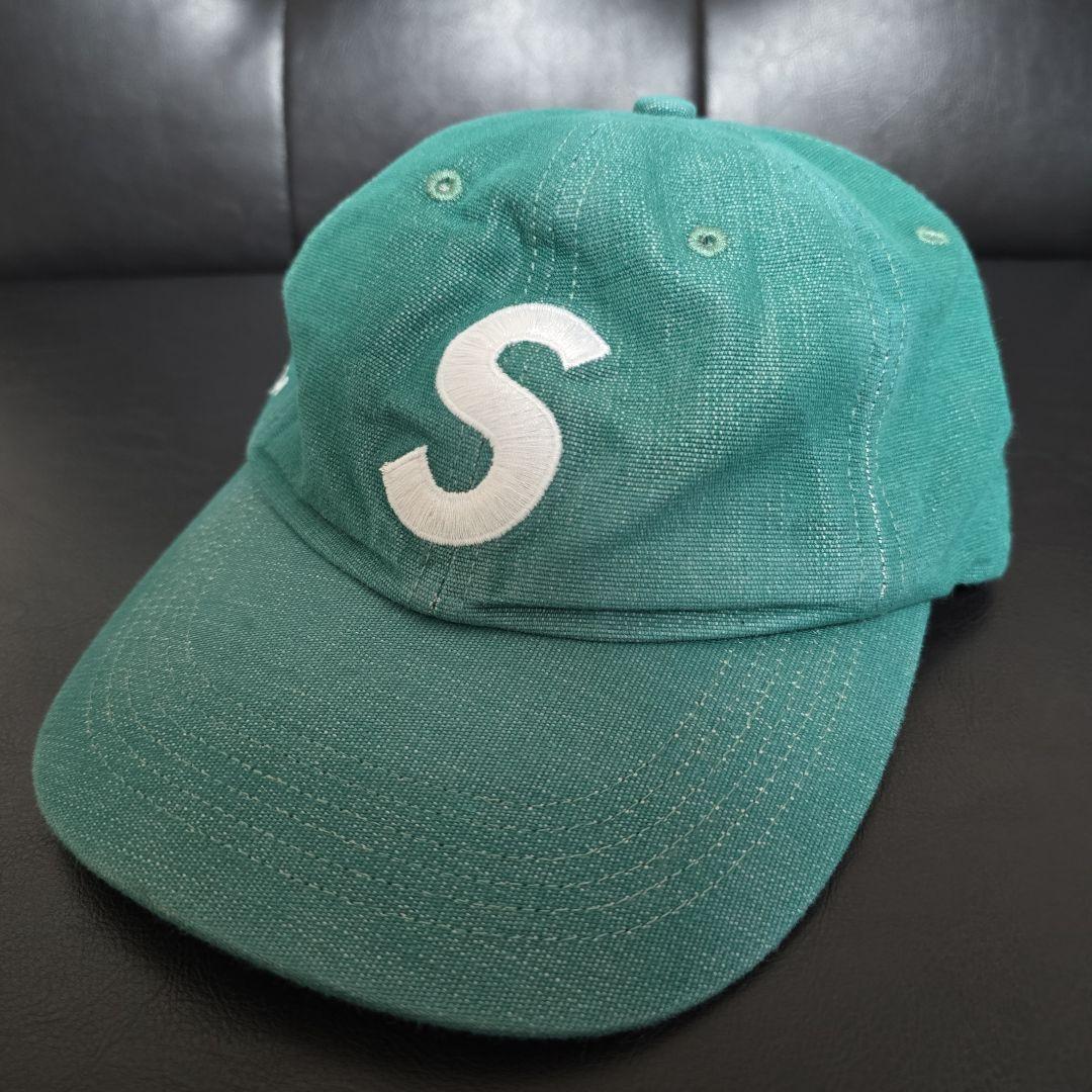 supreme Cordura Denim S Logo 6-Panel 緑