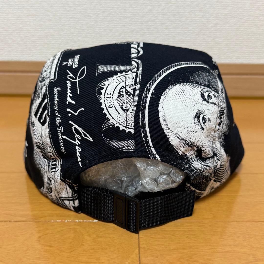 ほぼ新品 Supreme Franklin Camp Cap ブラック 13aw