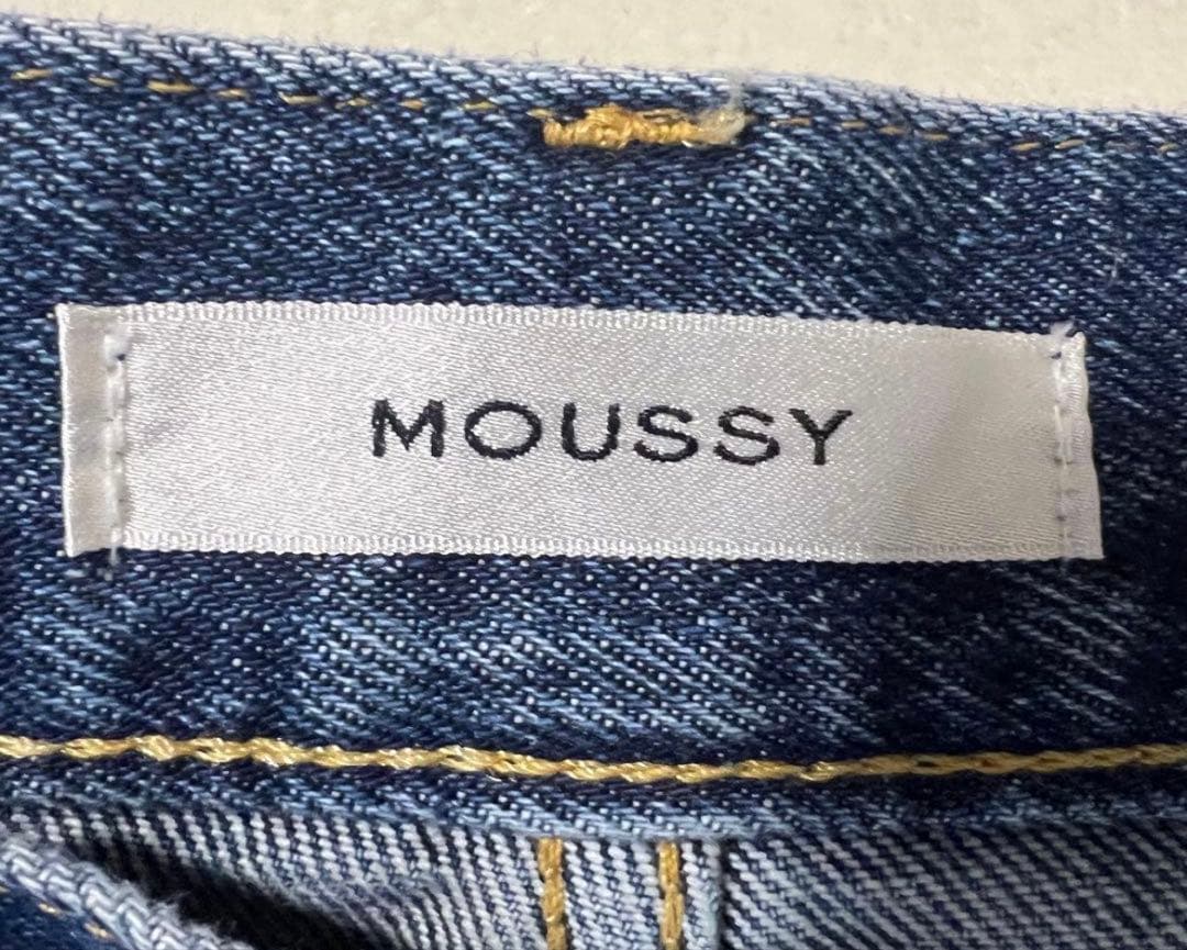 パンツ MOUSSY CROSS WAIST STRAIGHT SIZE1