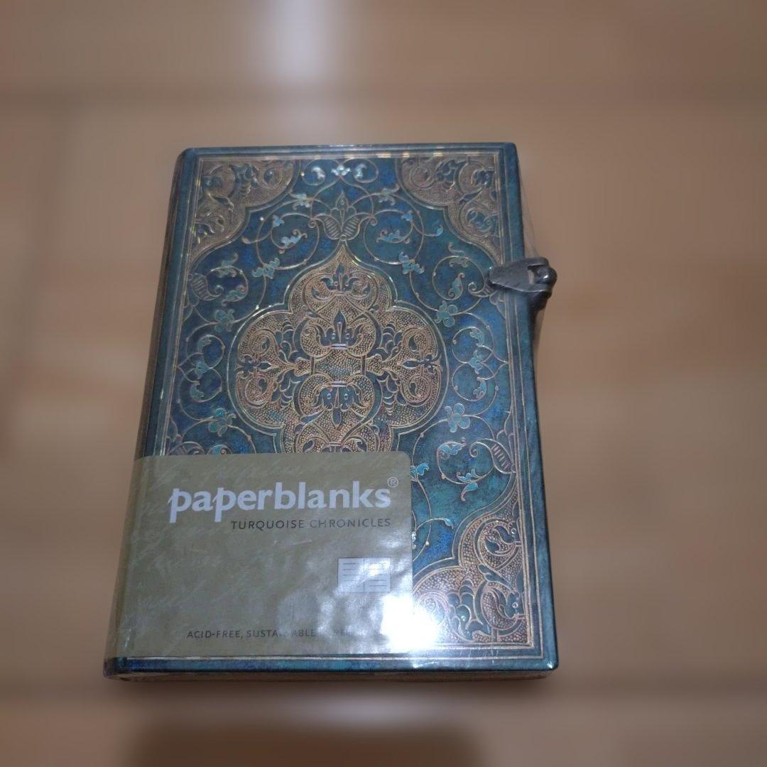paperblanks ミニノート 4冊セット 罫線 ハードカバー メモ帳