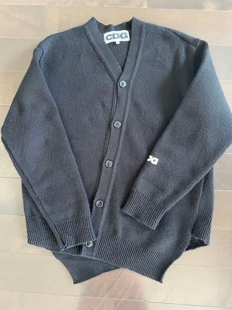 CDG アシンメトリーカーディガン