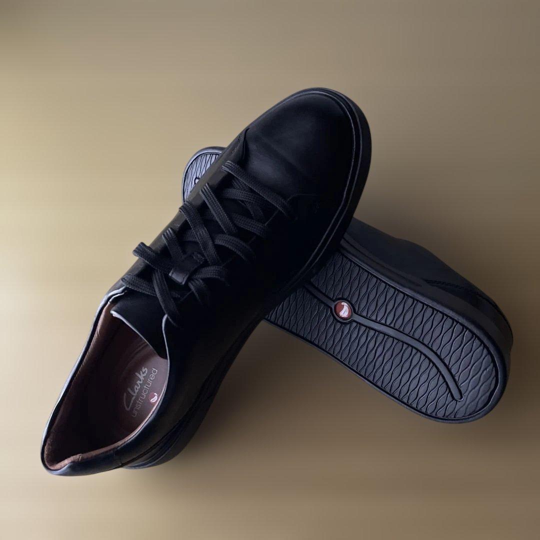 【Clarks】UnCostaLaceアンコスタレースレザーシューズ25cm