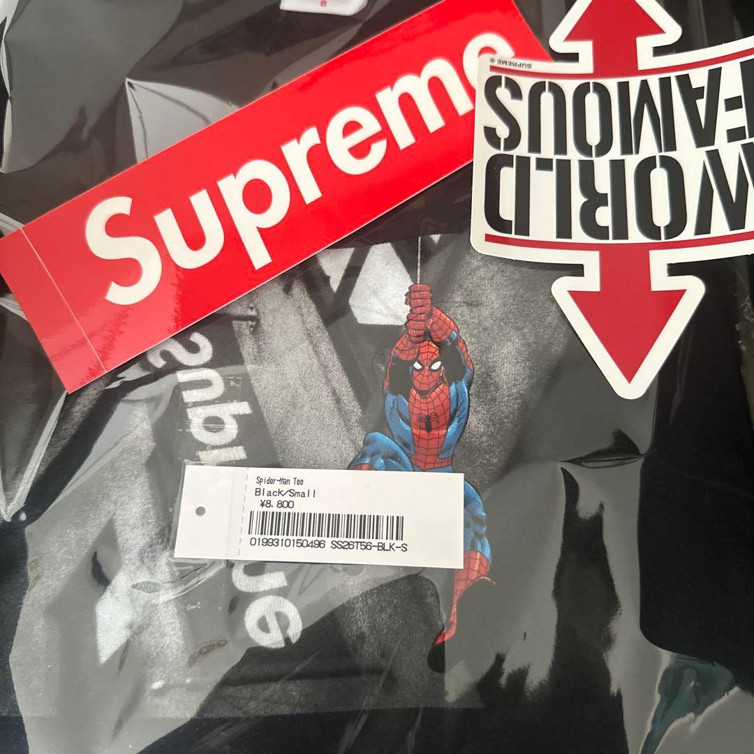 トップス Supreme Spider-Man Tee \"Black\"