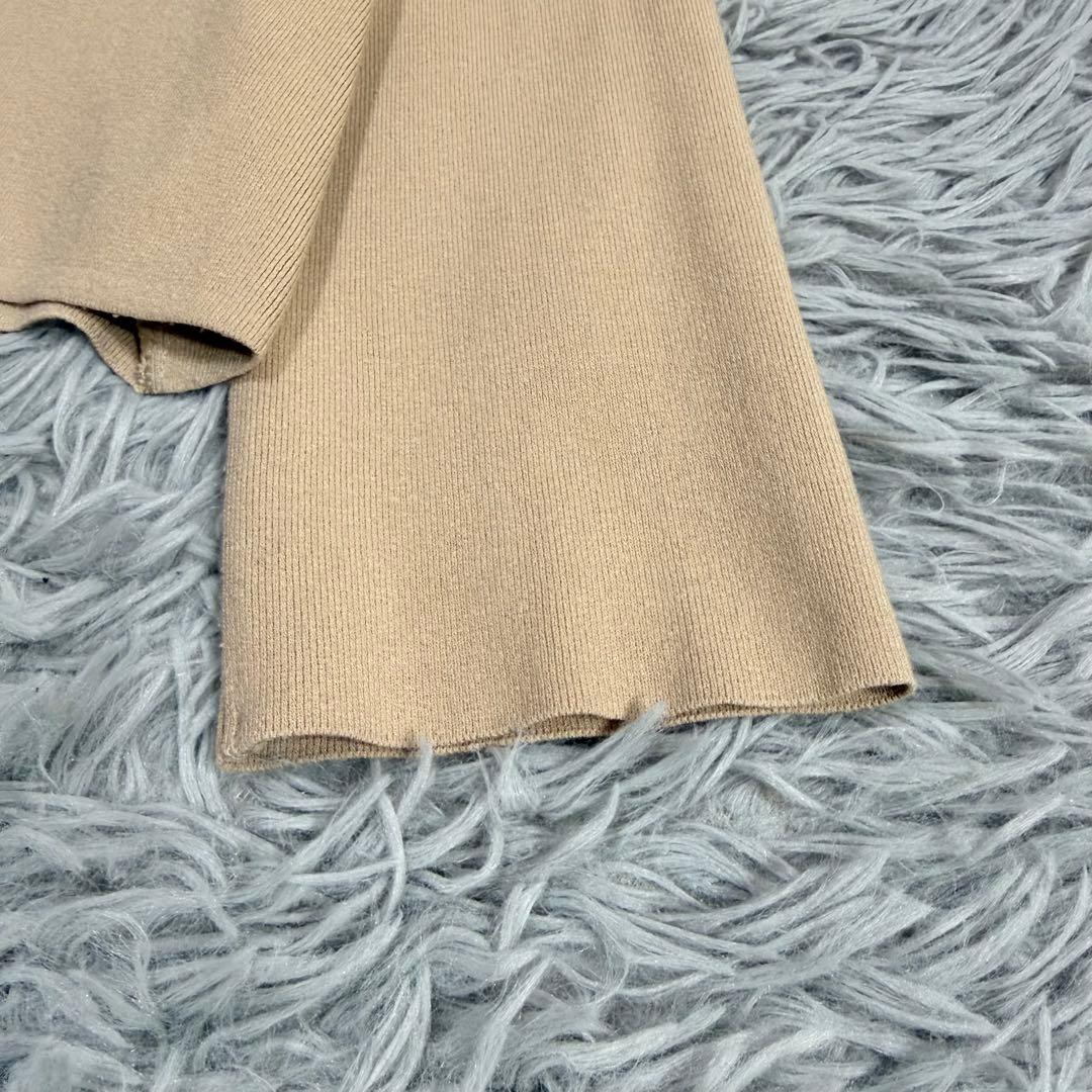 美品✨フォクシー スクエアカーディガン ボレロ 羽織り ショート丈 ベージュ