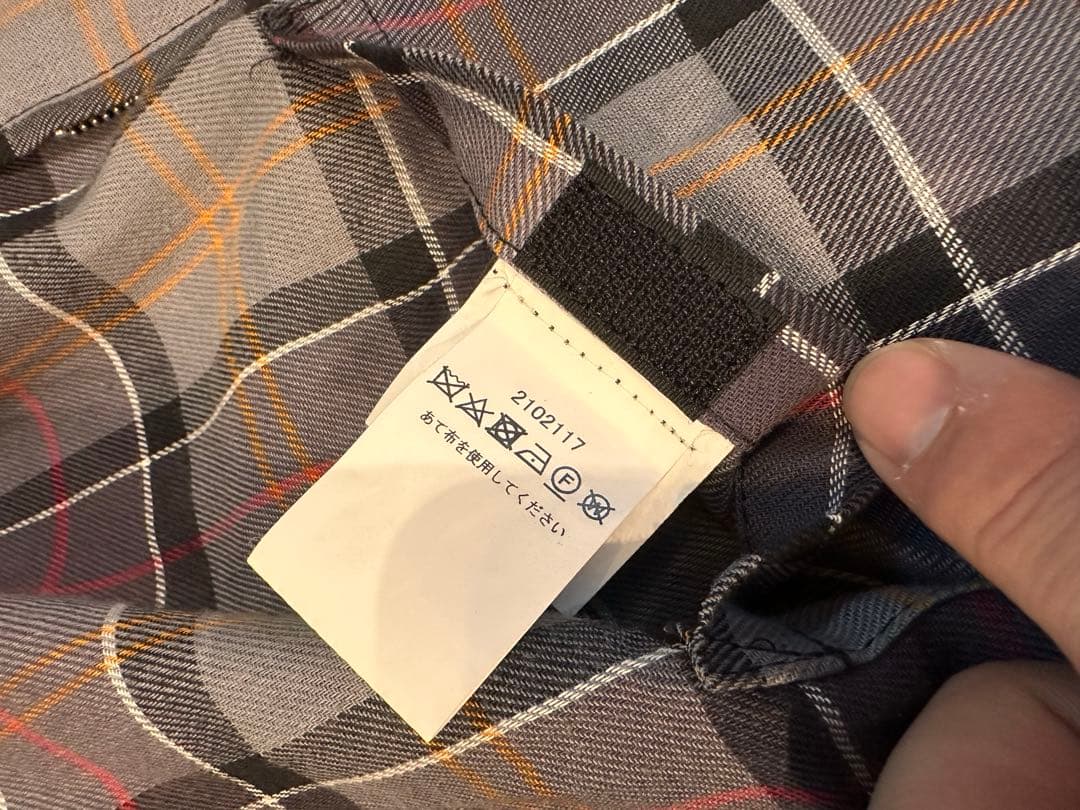 k*s様 A*S様 美品　Barbour ビデイル　サイズ42 黒　ポリエステル