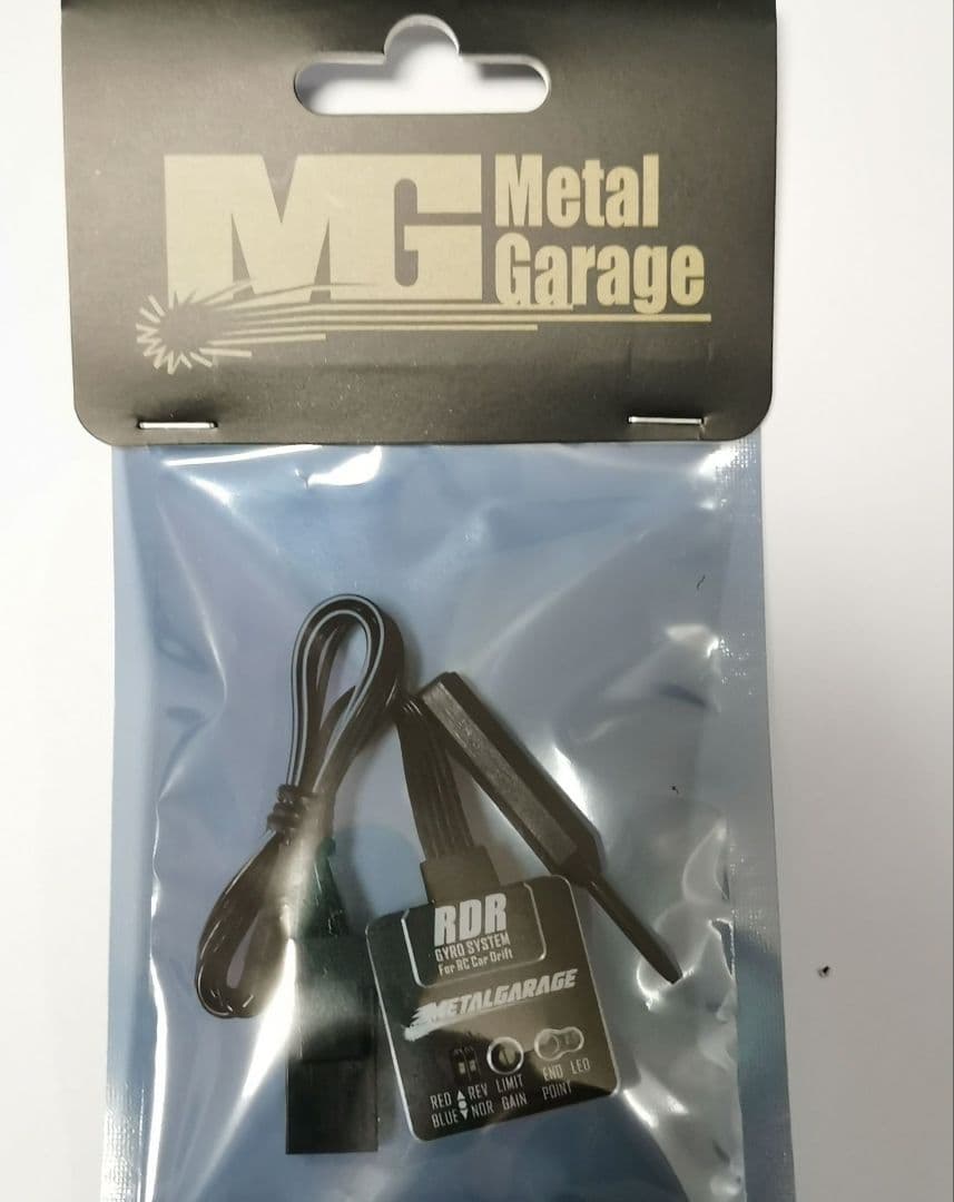 RDR ジャイロ　黒　　ラジドリ　メタルガレージ　ラジコン MG-GY2K