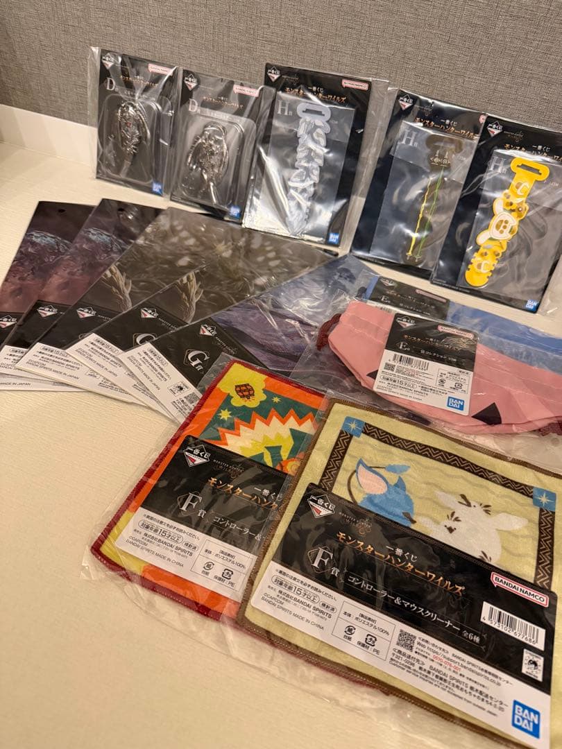 モンスターハンターワイルズ一番くじ【A賞】その他下位賞まとめ売り