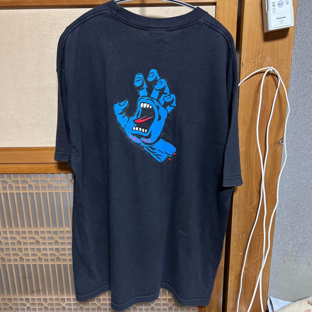 古着 NHS Speed Wheels Santa Cruz Tシャツ XL 黒