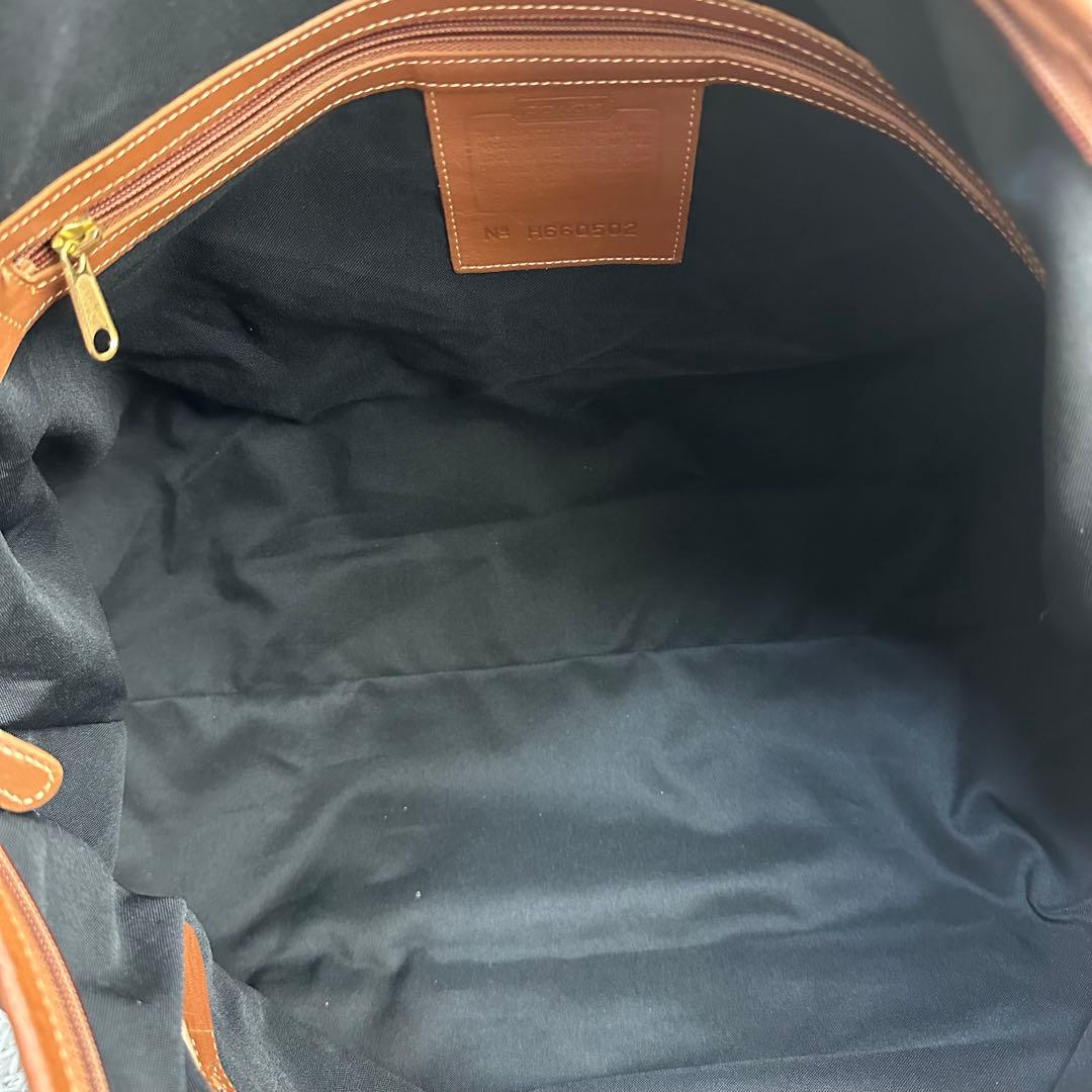 オールドコーチ COACH レザー ボストンバッグ 2way ブラウン
