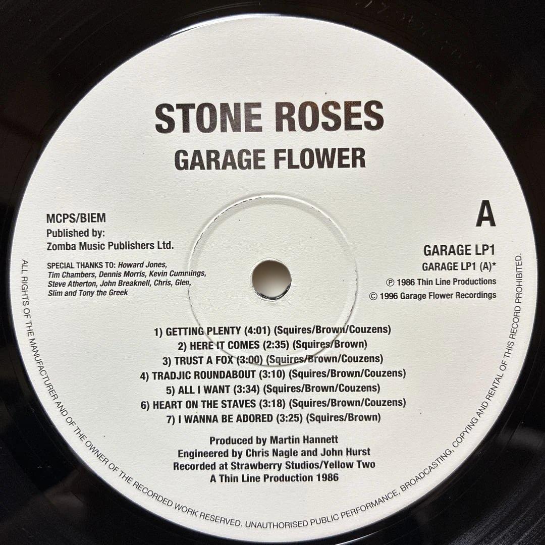 洋楽 THE STONE ROSES / GARAGE FLOWER LP