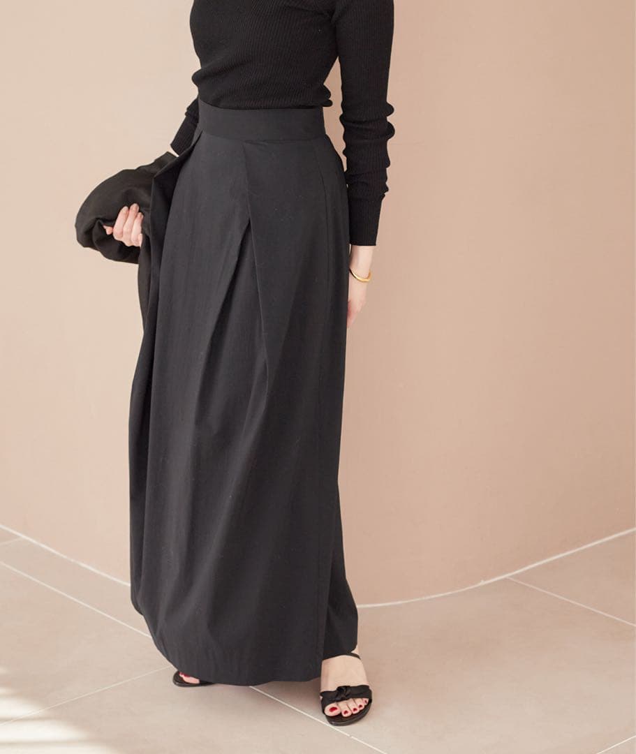 Plage Washer Tuck スカート　38