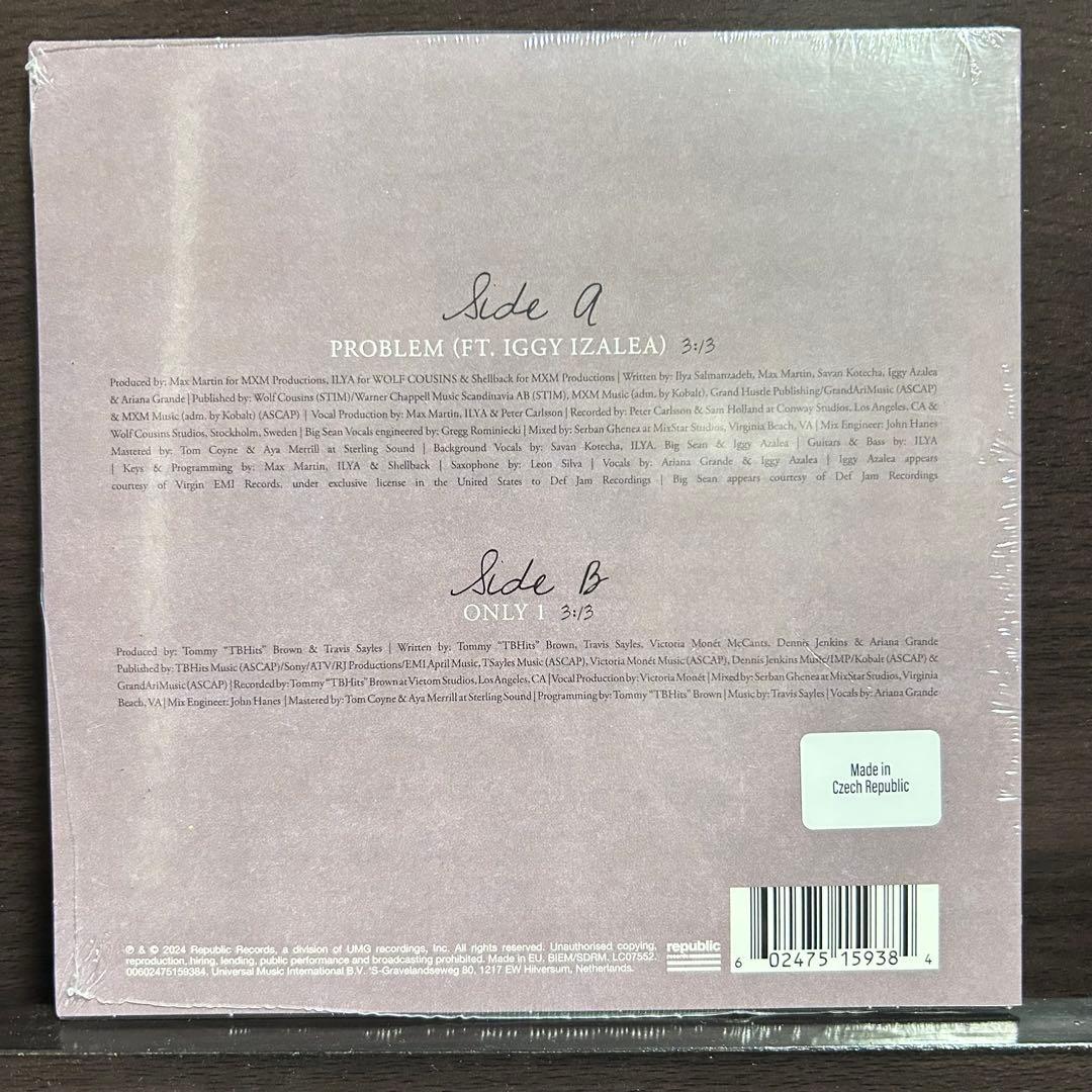 洋楽 Ariana Grande my everything 7\" bundle