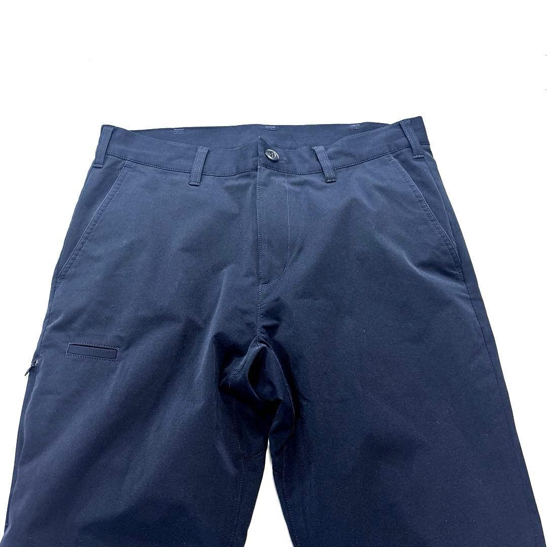 ビームスゴルフ　ロングパンツ　クロッフドパンツ　ネイビー　M 春夏　メンズ