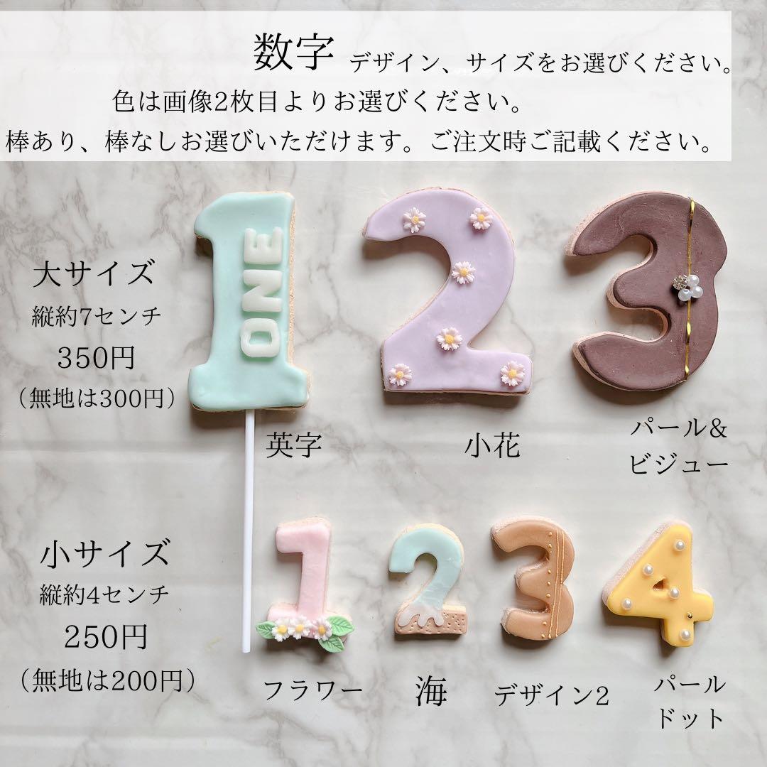 はるページ　クレイケーキ　名前フェイクアイシングクッキー